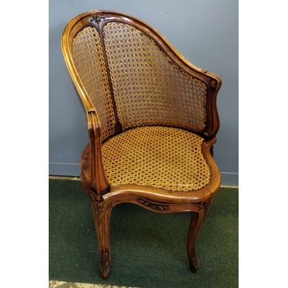 Fauteuil de bureau de style Louis XV