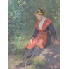 Paintings | Painting: ‘Young Girl from Evolène’ by Moinat SA – Antiques and Decor