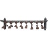 Cosmopolitan wall-mounted coat rack