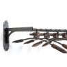 Cosmopolitan wall-mounted coat rack