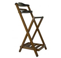 Serviteur muet pliable en bois