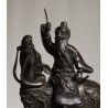 Bronze sculpture ‘Toba on his mule’. At Moinat SA – Antiques and Decorative Arts