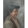 Paintings | Painting entitled ‘Young Man’, signed. Moinat SA  – Antiques and home décor