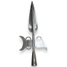 Wrought-iron spearhead