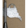 Wrought-iron spearhead