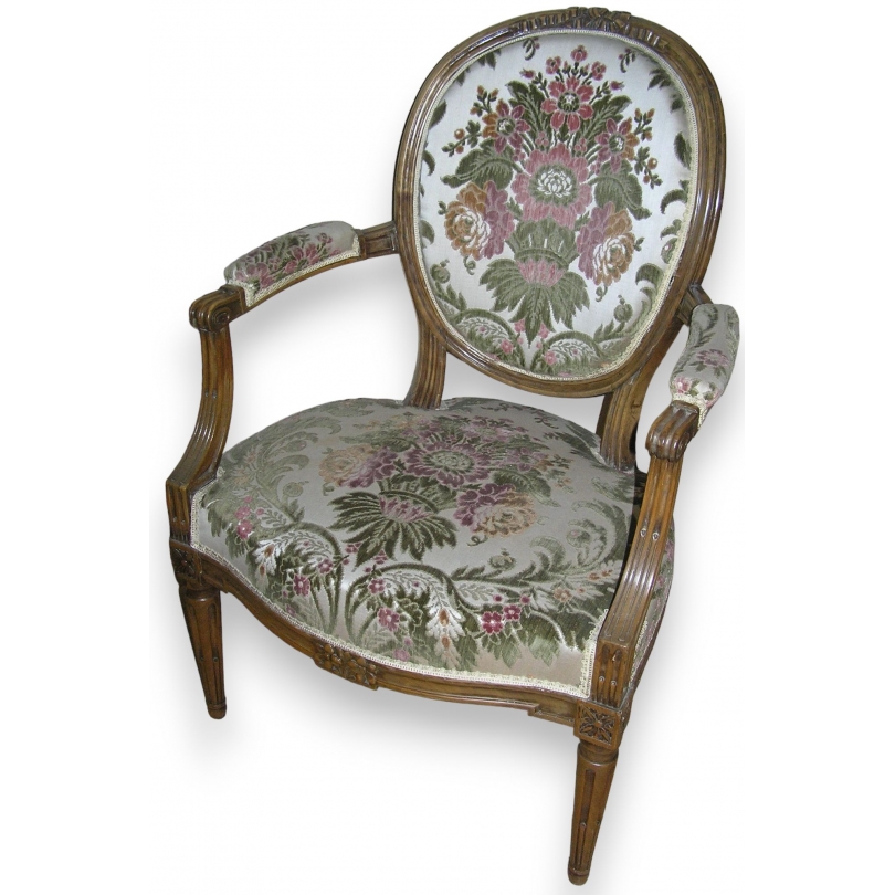 Paire de cabriolets Louis XVI.