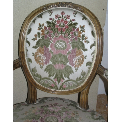 Pair of Louis XVI cabriolets. On  Moinat SA  - Antiques and home décor