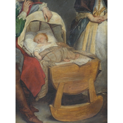 Paintings | Painting: ‘Genre Scene’. Moinat SA  – Antiques and home décor