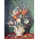 Tableau "Bouquet de fleurs" signé G. DAREL