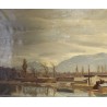 Tableau \"Arve et Salève\" signé GUINAND