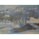 Painting "Winter in Chardonne"