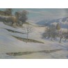 Paintings | Painting: ‘Winter in Chardonne’. Moinat SA  – Antiques and home décor