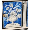 Cabinet en laque bleu Romeo par Claude DALLE