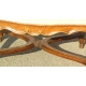 Applique Louis XV en bronze peinte