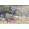 Tableau \"Château de Glérolles\" signé V GILLIAND