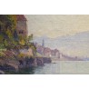 Tableau \"Château de Glérolles\" signé V GILLIAND