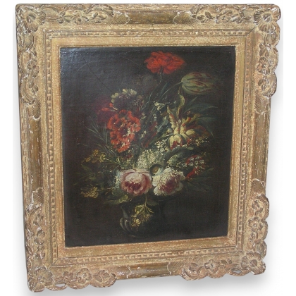 Tableau \"Bouquet de fleurs\".