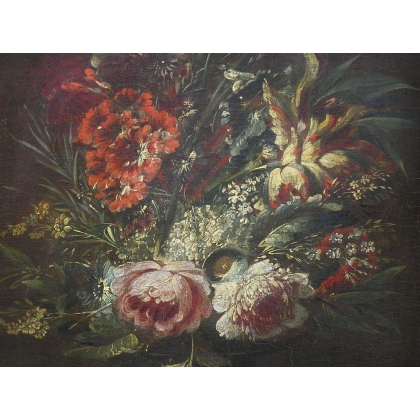 Paintings | Painting: ‘Bouquet of Flowers’. Moinat SA  – Antiques and home décor