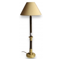 Lampe, modèle Carlos X, avec abat-jour