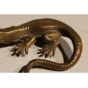 Lézard queue courbe en bronze