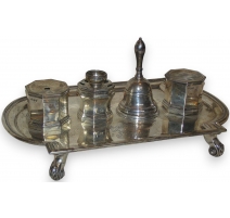 Encrier en argent par John Hunt