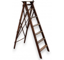 Echelle en bois à 7 marches, HOMAG