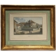 Print "Etoy" gilt wood frame.