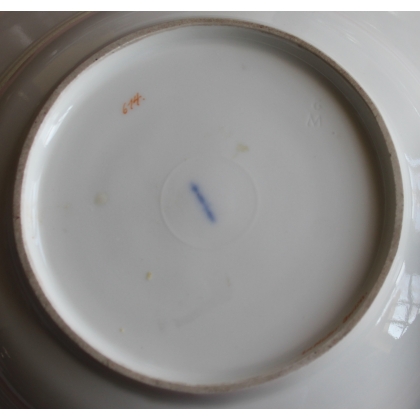  Assiette en Porcelaine de Berlin sur  Moinat SA  - Antiquités décoration
