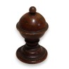 Turned fir wood stair baluster
