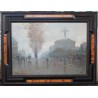 Tableau \"Ville d\'Italie\" signé A. CATTI