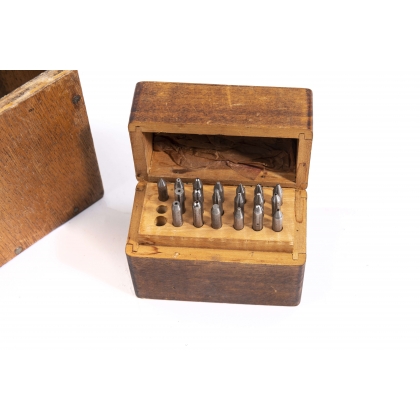 Punch tool with various bits