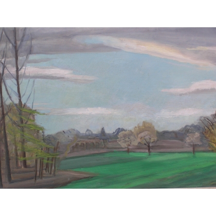 Paintings | Painting: ‘First Spring’. Moinat SA  – Antiques and home décor