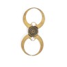 Eight-digit brass number