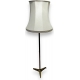 Lampe sur pied tripode en laiton