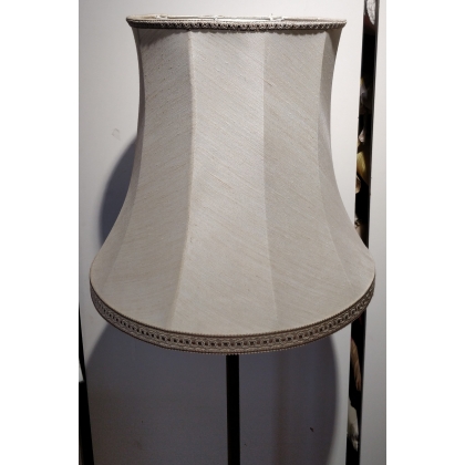 Lampe sur pied tripode en laiton