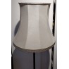 Lampe sur pied tripode en laiton