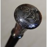 Sword-style walking stick with a silver Scudo pommel