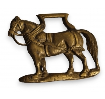 Boucle de harnais en laiton "Cheval"