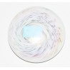 Iridescent glass sulphide