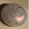 Iridescent glass sulphide