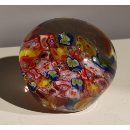 Multicoloured Millefiori sulphide