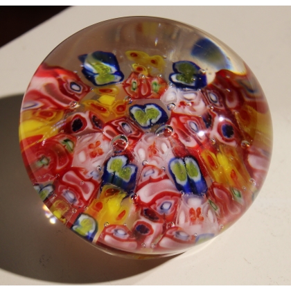 Multicoloured Millefiori sulphide