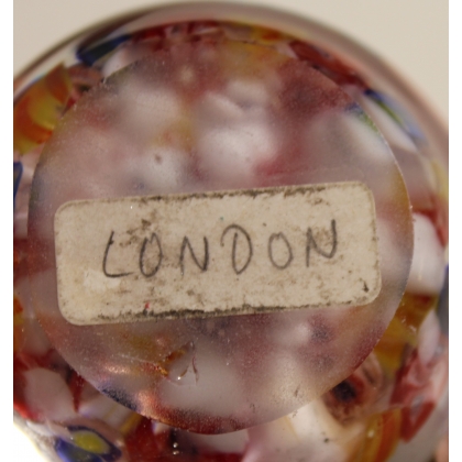 Multicoloured Millefiori sulphide
