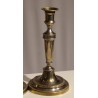 Paire de bougeoirs Restauration en laiton