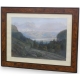 Gouache "View of the Col de la