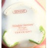 Pichet Canard rose vert signé SANDOZ
