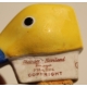 Pichet Canard jaune bleu signé SANDOZ