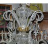 Lustre de Murano, 8 lumières.