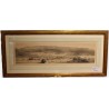 Gravure "Vue générale d'Yverdon" par  sur Moinat SA  - Antiquités décoration -  Gravures, Lithos