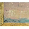 Paintings | Painting entitled ‘Village’ by ROUILLER, 70 Moinat SA  – Antiques and home décor
